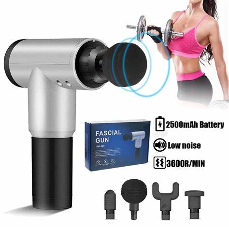 Pistola de Masajes Premium, Recargable